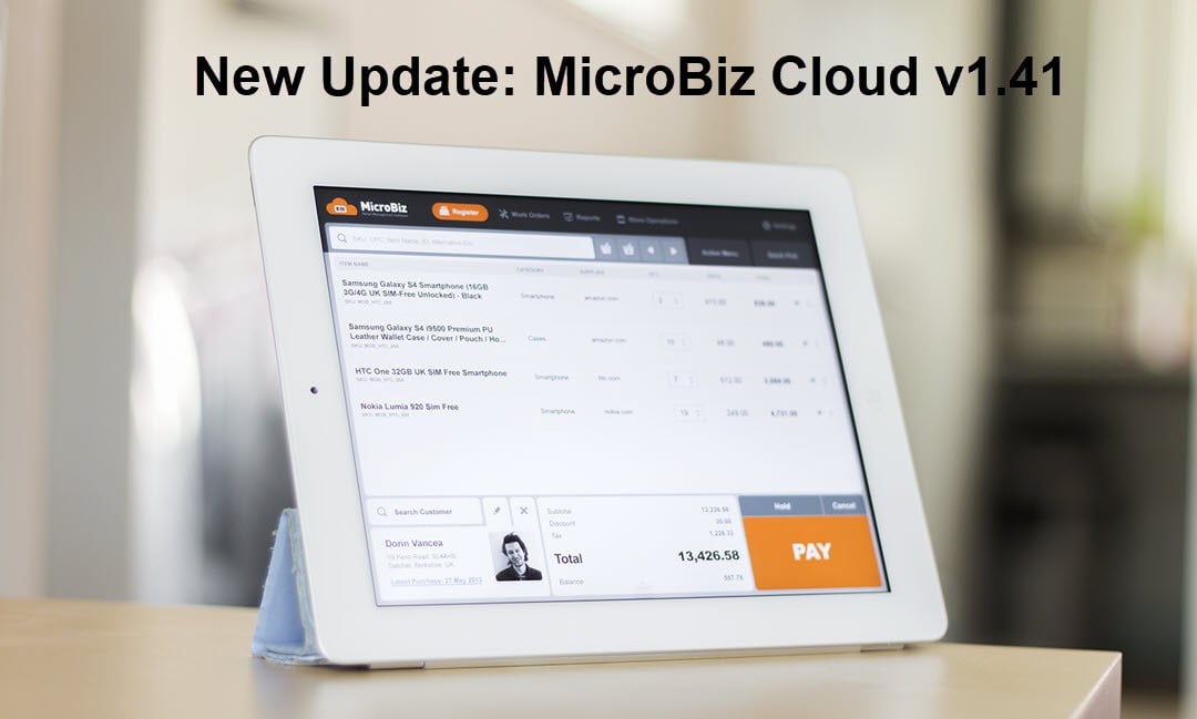 MicroBiz Cloud New Release