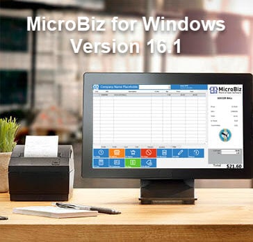 MicroBiz Windows Version 16.1.2 Available