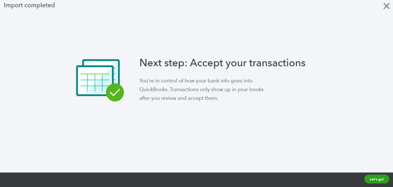 Accept Transactions