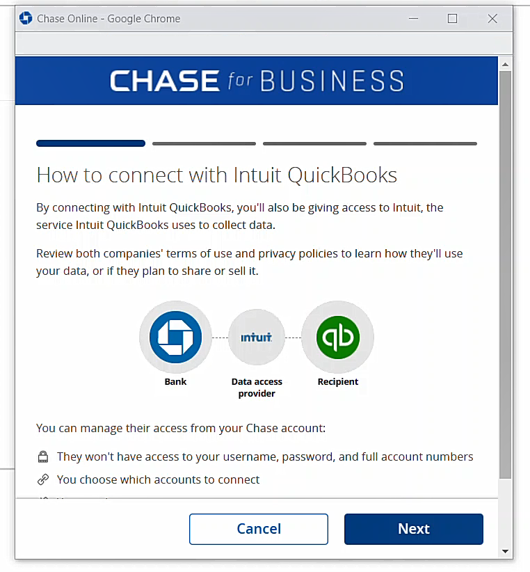 Chase Link Window