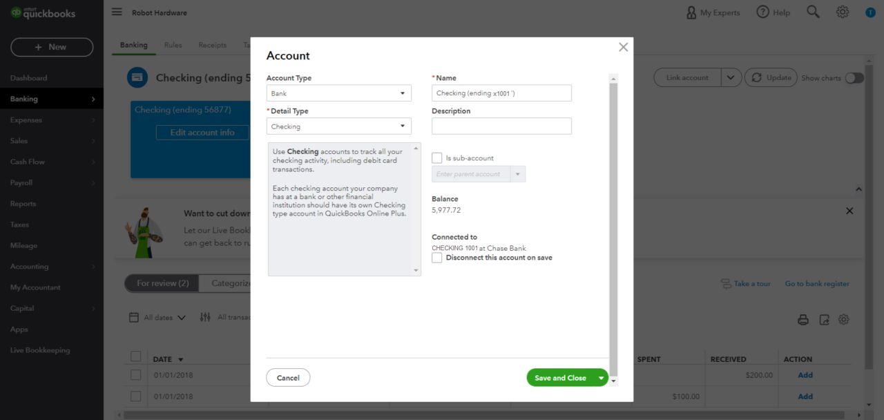 Configure Accounts Configure Accounts