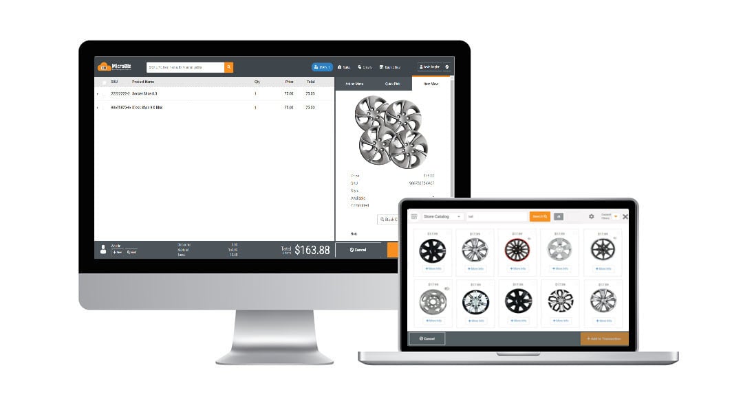 Top Auto Parts POS System Top Image