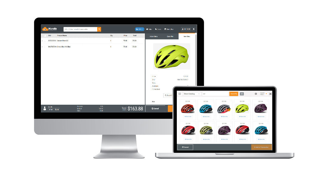 Top Bike Store POS System Top Image